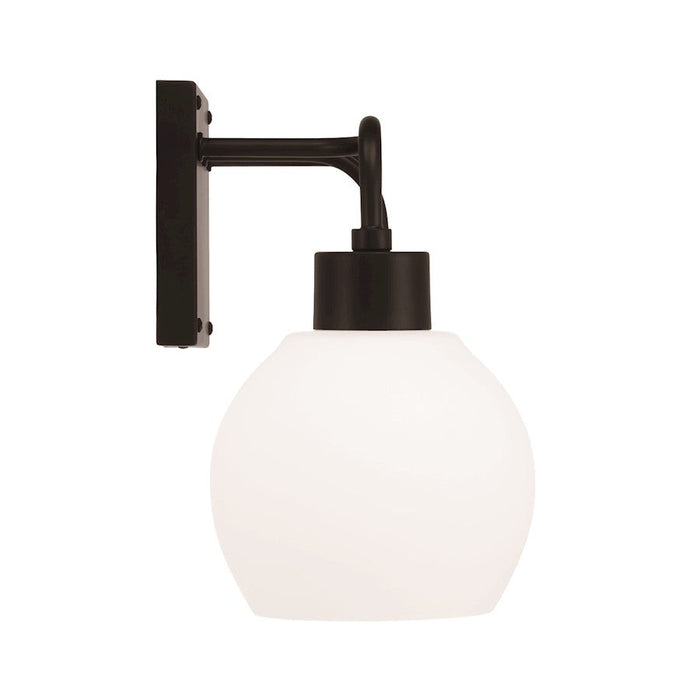 Homeplace Lighting Tanner 3 Light Vanity, Black/Soft White