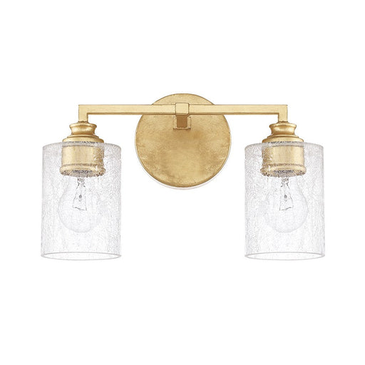 Capital Lighting 2 Light Vanity, Capital Gold - 120521CG-422