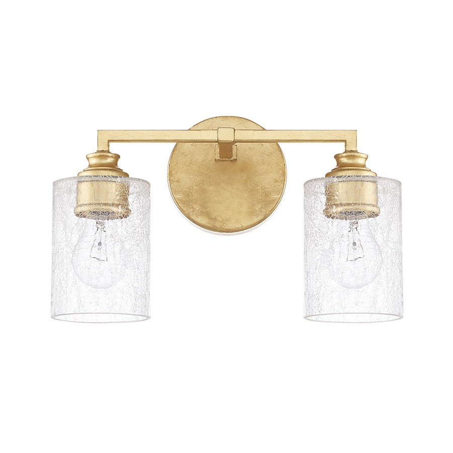 Capital Lighting 2 Light Vanity, Capital Gold - 120521CG-422