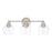 Capital Lighting Mid-Century 3 Light Vanity, Polished Nickel - 121131PN-426