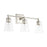 Capital Lighting 3 Light Vanity, Polished Nickel - 121831PN-432