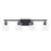 HomePlace by Capital Lighting Greyson 4 Light Vanity, Matte Black - 128541MB-449