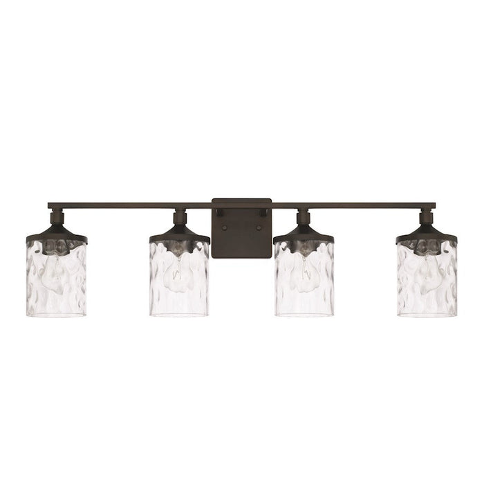 HomePlace by Capital Lighting Colton 4 Light Vanity, Bronze - 128841BZ-451