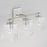 Capital Lighting Lexi Vanity, Clear Fluted