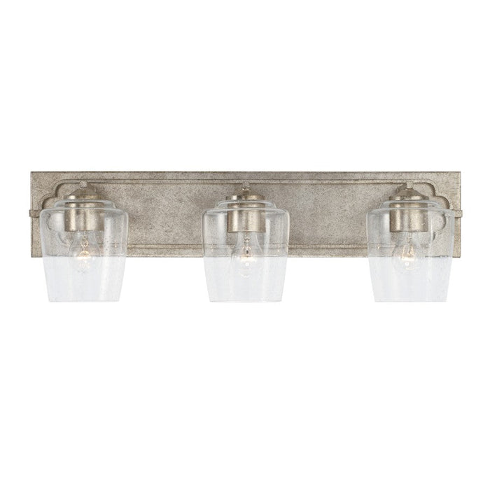 Capital Lighting Merrick Vanity, Clear