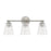 Capital Lighting Baker 3 Light Vanity, Clear Seeded