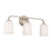 HomePlace Lighting Lawson 3 Light Vanity, Nickel/Soft White - 148831BN-542