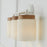 Capital Lighting Liam 3 Light Vanity, Light Wood/White/Soft White