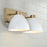 Homeplace Lighting Ross 2 Light Vanity, Brass