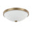 Capital Lighting 2 Light Flush Mount, Aged Brass - 2323AD-SW