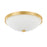 Capital Lighting 2 Light Flush Mount, Capital Gold - 2323CG-SW