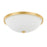 Capital Lighting 3 Light Flush Mount, Capital Gold - 2325CG-SW