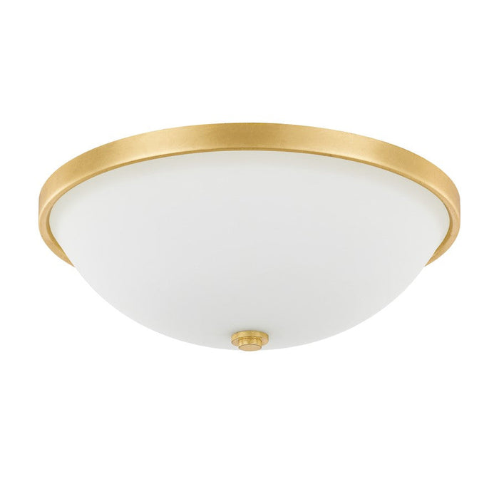 Capital Lighting 3 Light Flush Mount, Capital Gold - 2325CG-SW