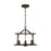 Capital Lighting Cameron 4-Light Semi-Flush, Bronze - 239541BZ