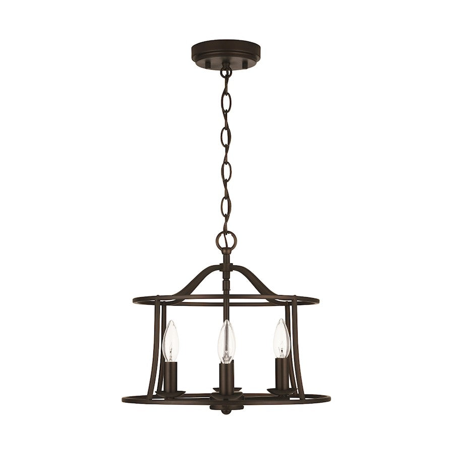 Capital Lighting Cameron 4-Light Semi-Flush, Bronze - 239541BZ