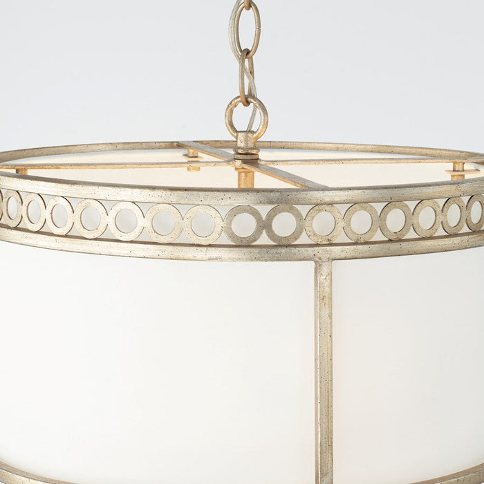 Capital Lighting Isabella 4 Light Semi Flush Mount, Gold