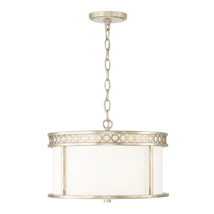 Capital Lighting Isabella 4 Light Semi Flush Mount, Gold