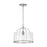 Capital Lighting Madison 1 Light Semi Flush, Clear Seeded