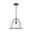 Capital Lighting Madison 1 Light Semi Flush, Clear Seeded