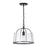 Capital Lighting Madison 1 Light Semi Flush, Clear Seeded