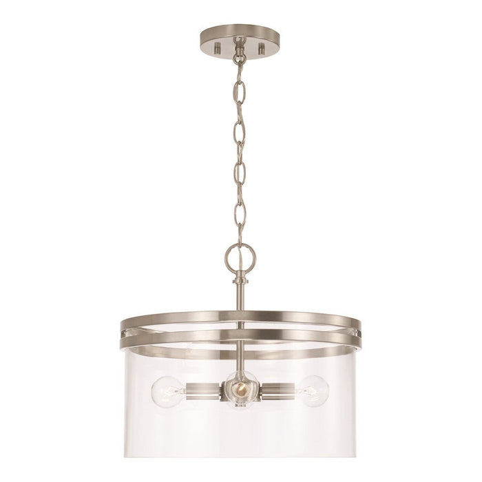 Homeplace Lighting Fuller 4 Light Semi Flush Mount