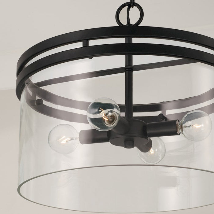 Homeplace Lighting Fuller 4 Light Semi Flush Mount