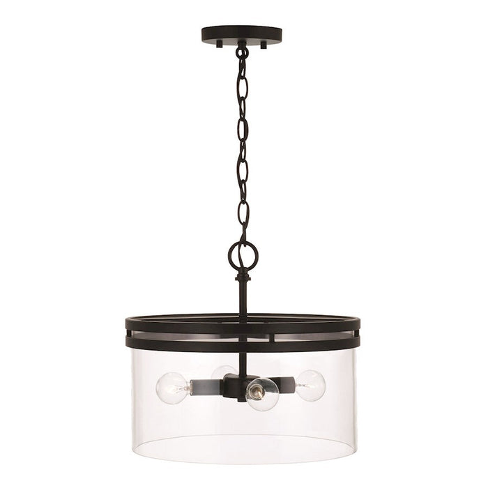 Homeplace Lighting Fuller 4 Light Semi Flush Mount