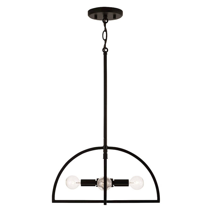 Homeplace Lighting Lawson 4 Light Semi Flush Mount