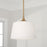 Homeplace Lighting Presley 1 Light Semi Flush Mount