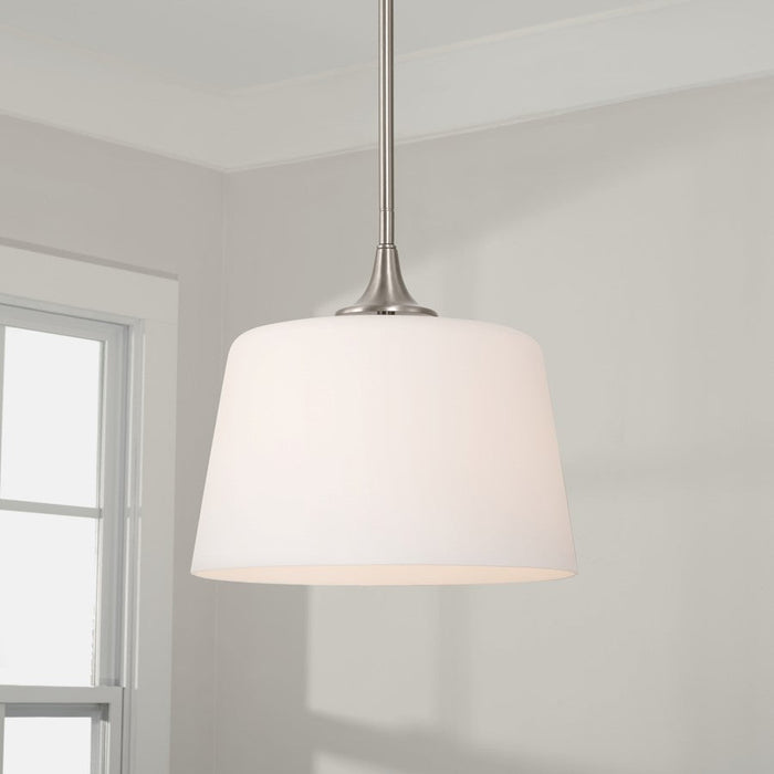 Homeplace Lighting Presley 1 Light Semi Flush Mount