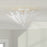 Capital Lighting Eden 3 Light Semi Flush Mount