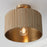 Capital Lighting Donovan 1 Light Semi Flush Mount