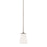 HomePlace by Capital Lighting Braylon 1 Light Pendant, Nickel - 314111BN-331