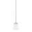 HomePlace by Capital Lighting Baxley 1 Light Pendant, Nickel - 314411PN-334