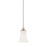 HomePlace by Capital Lighting Griffin 1 Light Pendant, Nickel - 314511BN-335