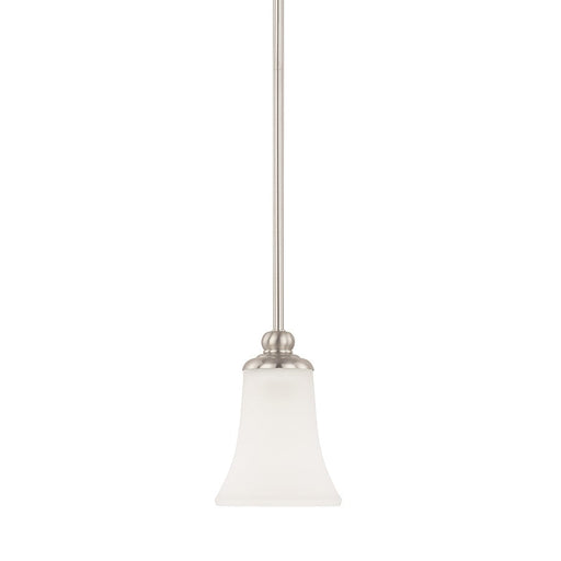 HomePlace by Capital Lighting Griffin 1 Light Pendant, Nickel - 314511BN-335