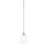 HomePlace by Capital Lighting Hayden 1 Light Pendant, Nickel - 315311PN-339