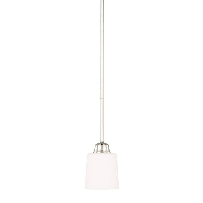 HomePlace by Capital Lighting Hayden 1 Light Pendant, Nickel - 315311PN-339