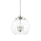 Capital Lighting Mid-Century 4 Light Pendant, Polished Nickel - 321142PN