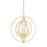 Capital Lighting 4 Light Pendant, Capital Gold - 322041CG