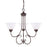 HomePlace by Capital Lighting Hometown 3-LT 23" Chandelier, Bronze - 3223BZ-220