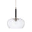 Capital Lighting 1 Light Globe Pendant, Black Tie - 325811BT-438