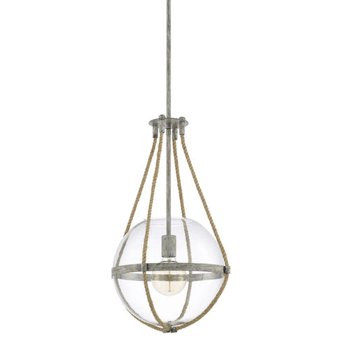 Capital Lighting Beaufort 1 Light 13" Pendant, Mystic Sand - 327413MS