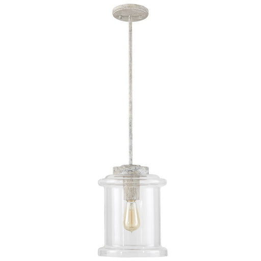 Capital Lighting Kayla 1 Light Pendant, Mystic Sand - 329511MS