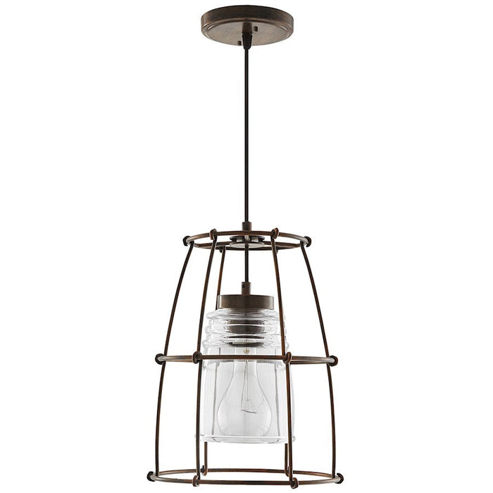 Capital Lighting Turner 1 Light Pendant, Nordic Grey - 329711NG-462