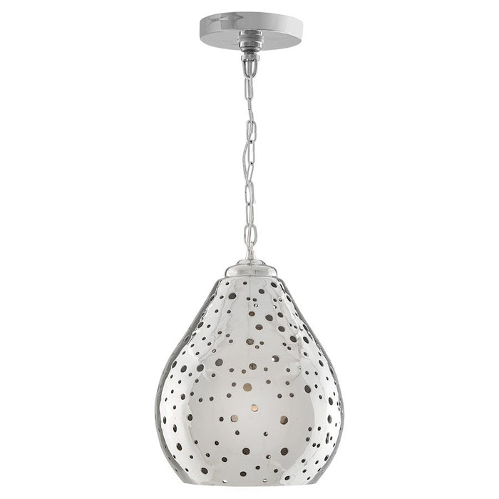 Capital Lighting Namid 1 Light Pendant, Polished Nickel - 330317PN