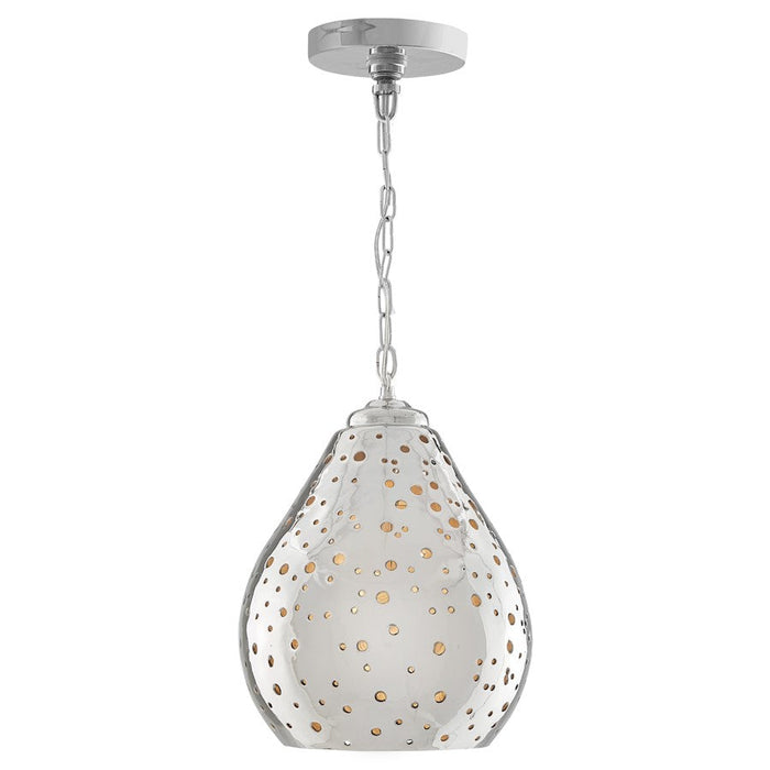 Capital Lighting Namid 1 Light Pendant, Polished Nickel