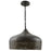 Capital Lighting Sana 1 Light Pendant, Grey Iron - 330512GI