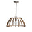 Capital Lighting Sanibel 1 Light Pendant, Blazed Rattan/Nordic Grey - 335711BY