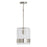 Capital Lighting 1 Light Pendant, Polished Nickel with Clear Glass - 335911PN